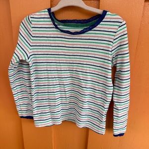EUC Mini Boden pointelle top size 2-3T